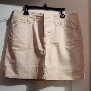 St. John's Bay Khaki Skort
